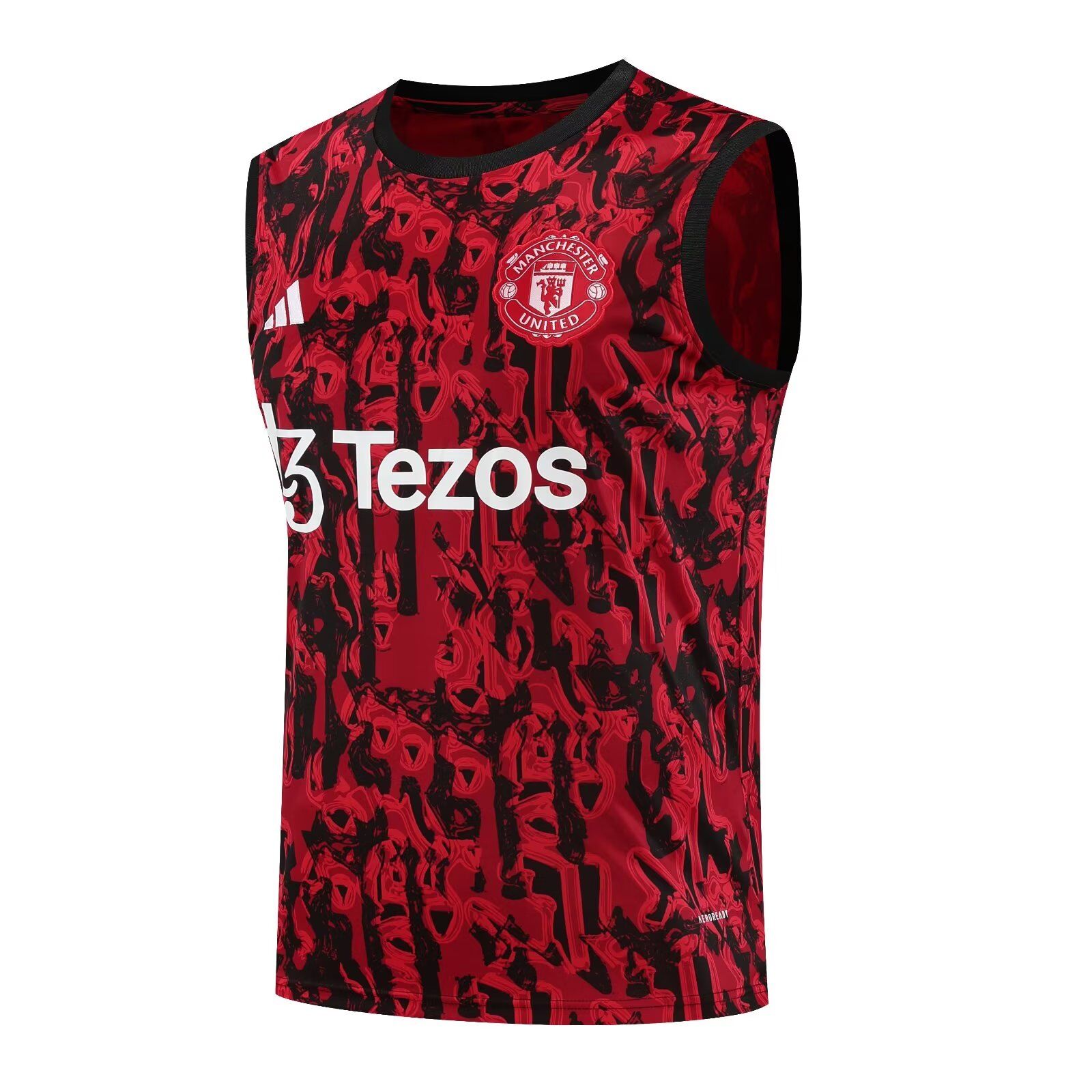 AAA Quality Manchester Utd 23/24 Black/Red Vest Jersey